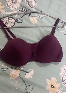 Comfortable T-Shirt Bra - Purple