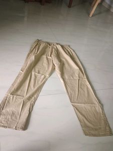 Beige Palazzo Pants
