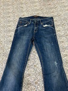 bootcut Blue Denim Jeans