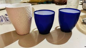 Embossed Floral Coffee Mugs 3