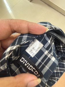 Mini check skirt H&amp;M 🫐💙