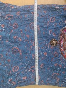Ethnic Multicolour Full Size Kurti