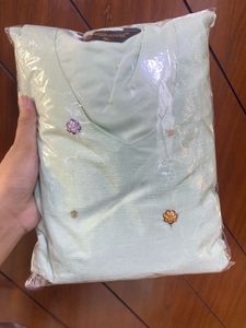Elegant Pastel Kurta Set with Dupatta