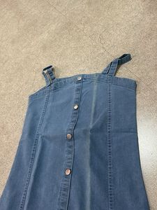 Denim Button-Up Sundress