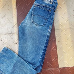 Vintage Blue Denim Jeans