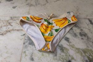 Cute Banana Print Bikini Bottom