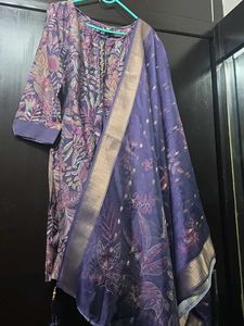 New sharara set..never used..beautuful navy floral
