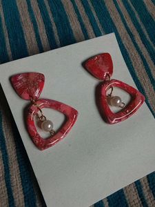 Triangle Dangle Earrings