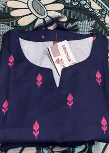 Women's Printed Rayon Kurta Set with Farshi Salwar