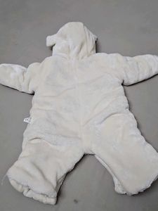 Cute Bear Hooded Romper