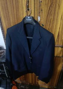 Men's Navy Blue Formal Blazer | Size 42 (L) |