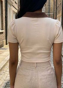 Classic Brown Polo- The Aesthetic Vibe Collection