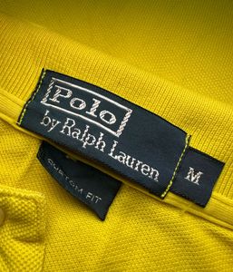 Polo RL Authentic Yellow T-Shirt Big Pony