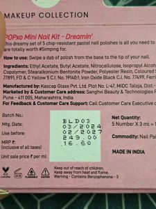 POPxo Dreamin Mini Nail Kit