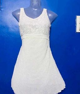 White Lace Dress 👗