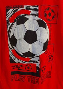 Red graphic print Long Sleeve Shirt for boys