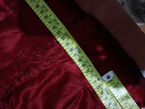 Marron Net Saree