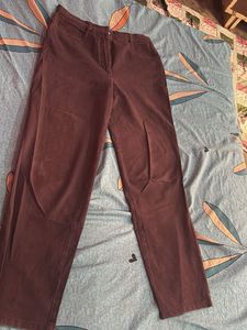 Brown Straight Leg Jeans For Women