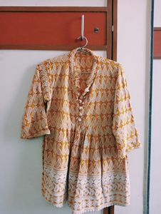 Beautiful Mustard Colour Casual Wear Top