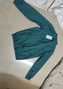 Men's Teal Bomber Jacket