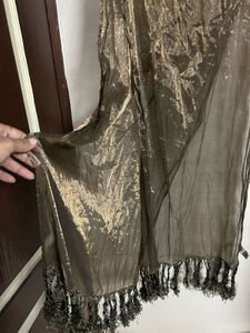Elegant Fringed Dupatta