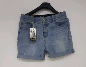 Brand New Light Wash Denim Shorts