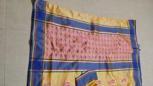 Elegant Yellow Saree with Blouse