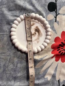 heart jar with bubble coaster