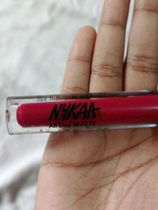 Nykaa Matte Liquid Lipstick - shade Boss Babe