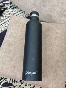 PEXPO Matte Black Water Bottle