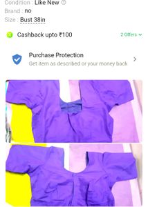 Pink Purple Silk Saree