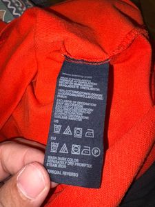 Tommy Hilfiger Men's orange Polo Shirt