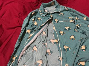 Cute Snorlax Pajama Top