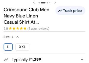 Crimsoune Club Men's Striped Shirt