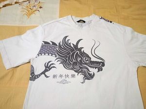 Dragon Graphic Cotton T-Shirt