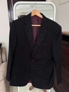 Louis Phillipe Classic Black Blazer