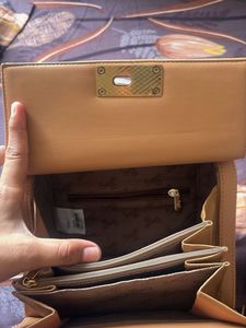 baggit Elegant Tan Handbag