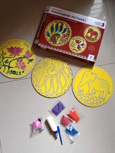 Sand Art Madhubani Pictures