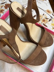 Forever 21 Nude Heels 5 Inch