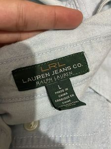 polo Ralph lauren Oversized Denim Shirt