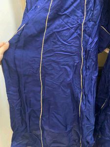 Royal Blue Ethnic Kurta with duppta Set