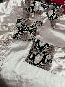 KASSUALLY Silk Relaxed Fit Shirt