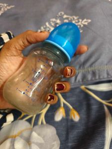 Baby premium glass Bottle with Cover