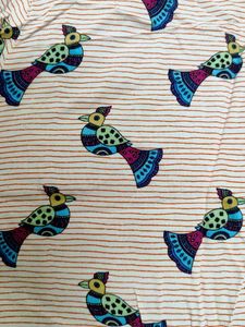 Women's Printed Kurta with Tassels
