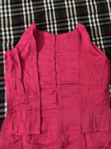 Vibrant Pink Kurta