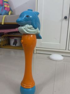 Cute Dolphin Bubble Gun Toy