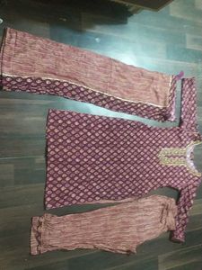 Designer Kurta Set with Pants and dupatta