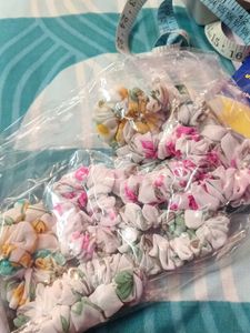 Floral Print Scrunchie Set