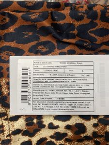 Leopard Print Bodycon Mini Dress