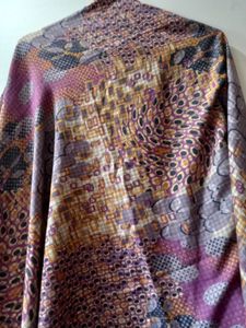 two sided design winter scarf cum stall